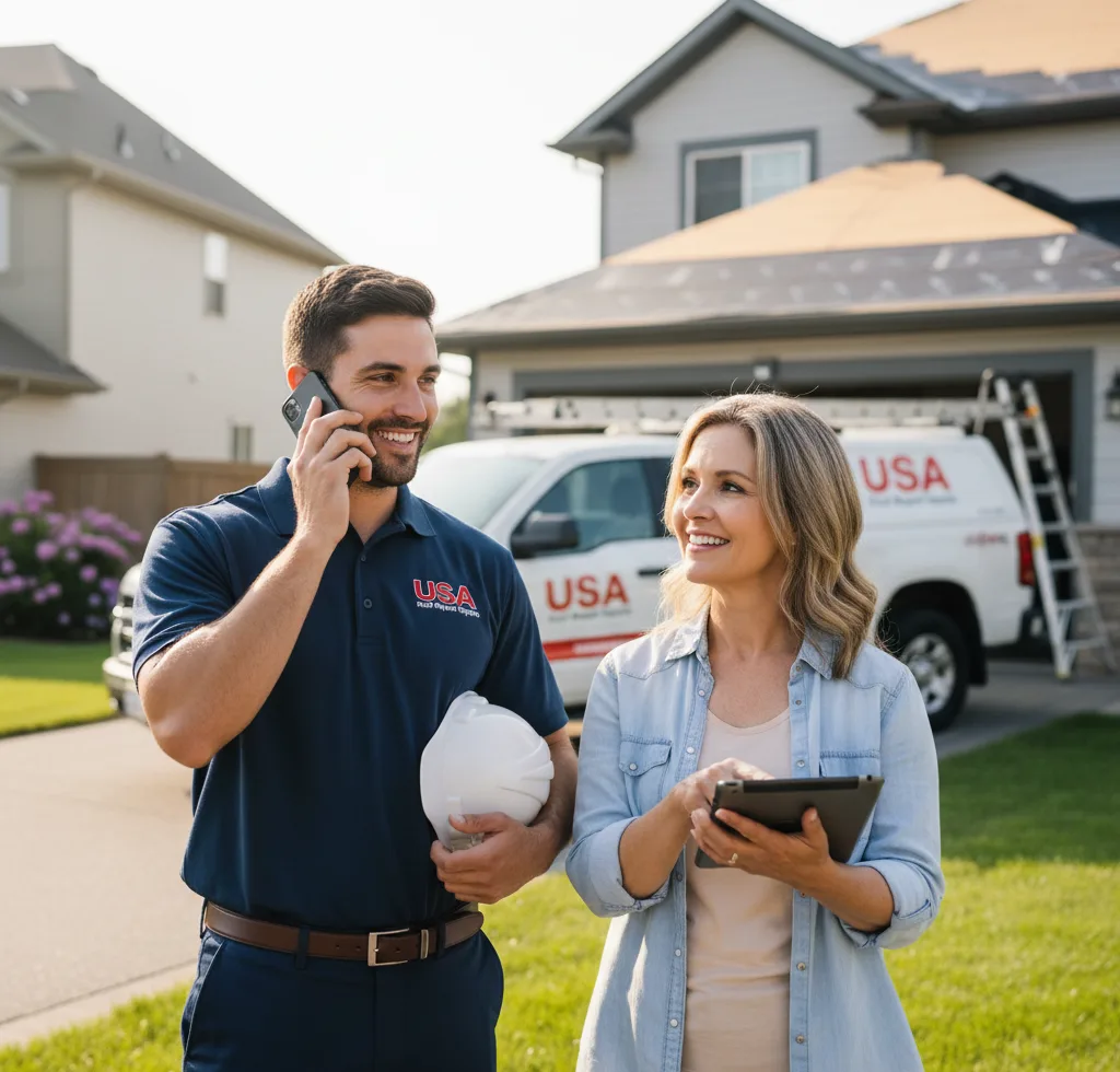 USA Roof Repair Experts customer support in Morenci